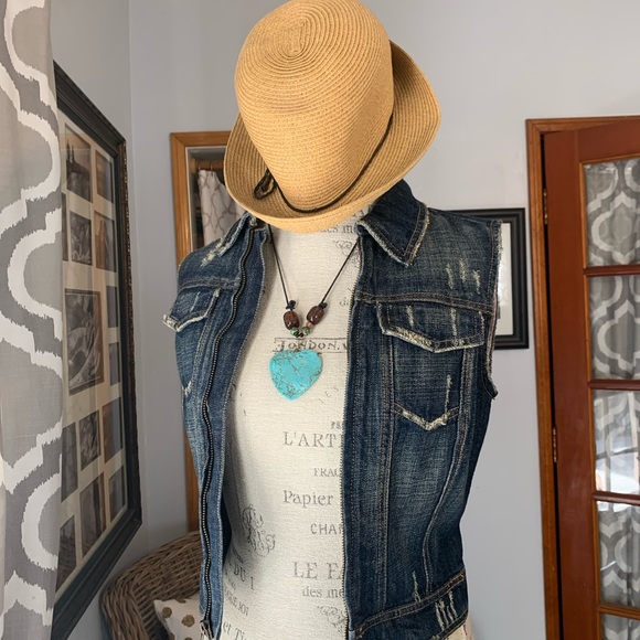 Denim Jean Vest - Picture 3 of 10